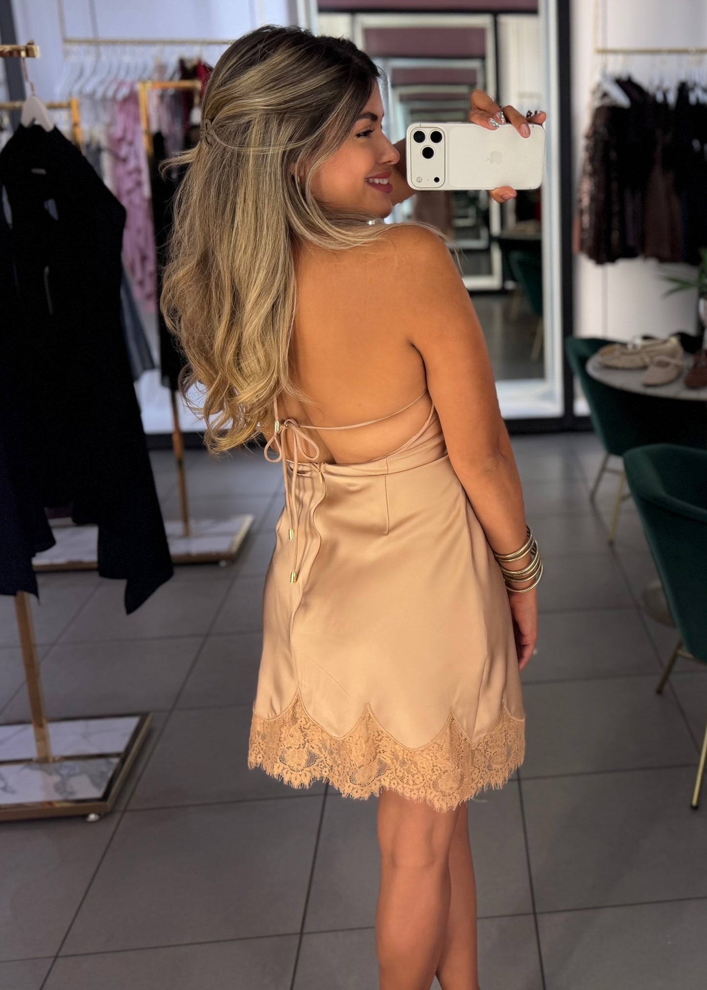Champagne Kisses Dress