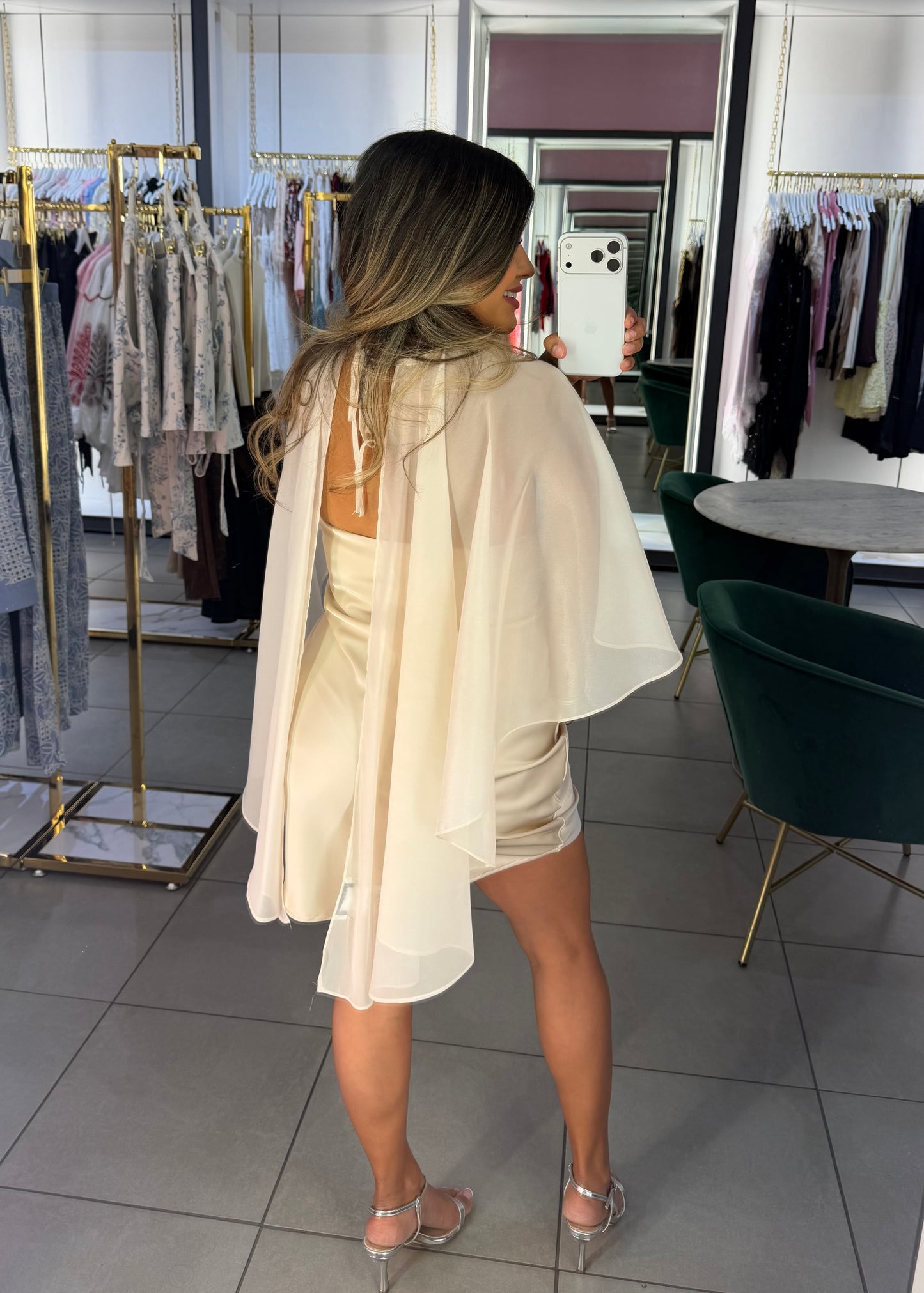 Melissa Cape Dress- More Colors