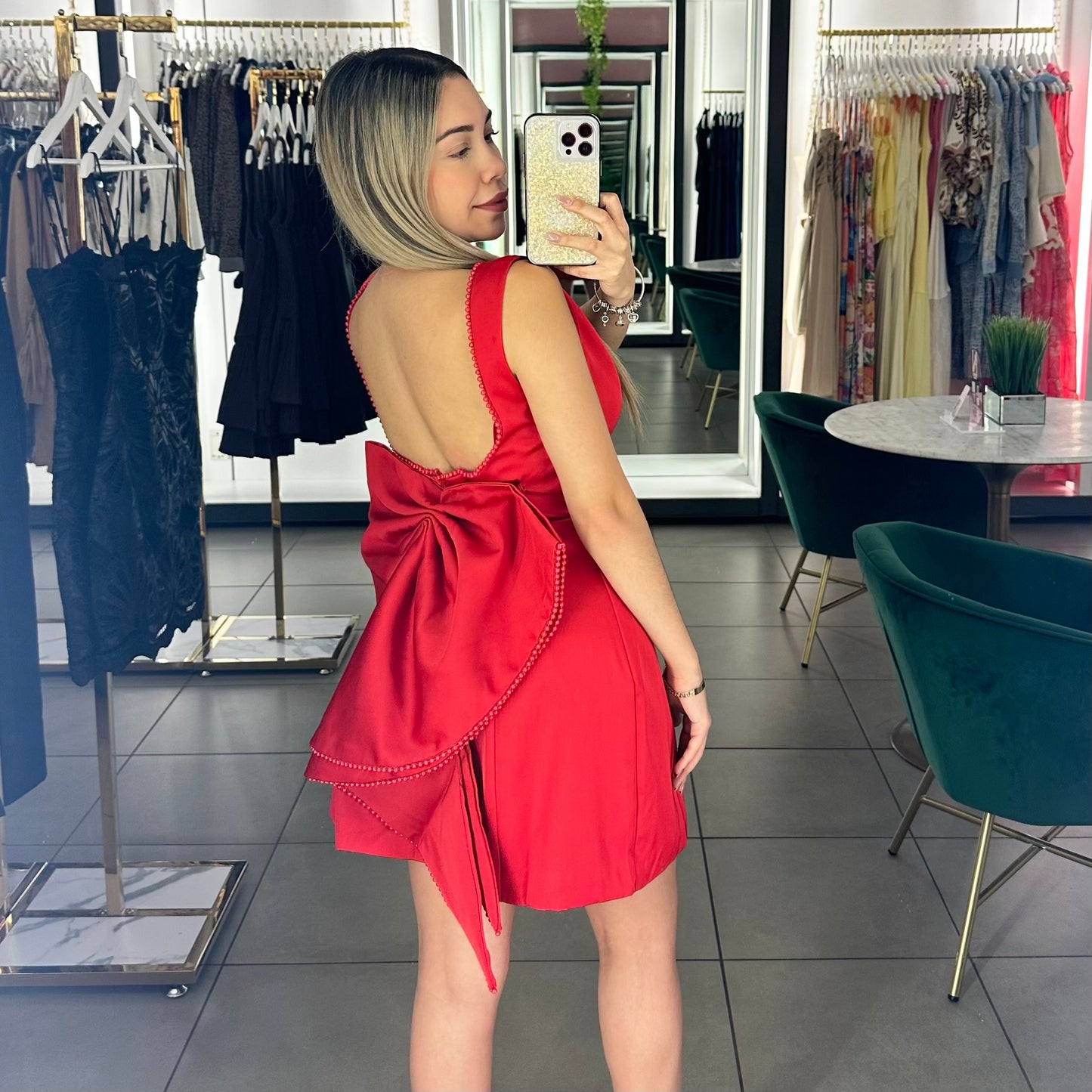 Italia Bow Dress