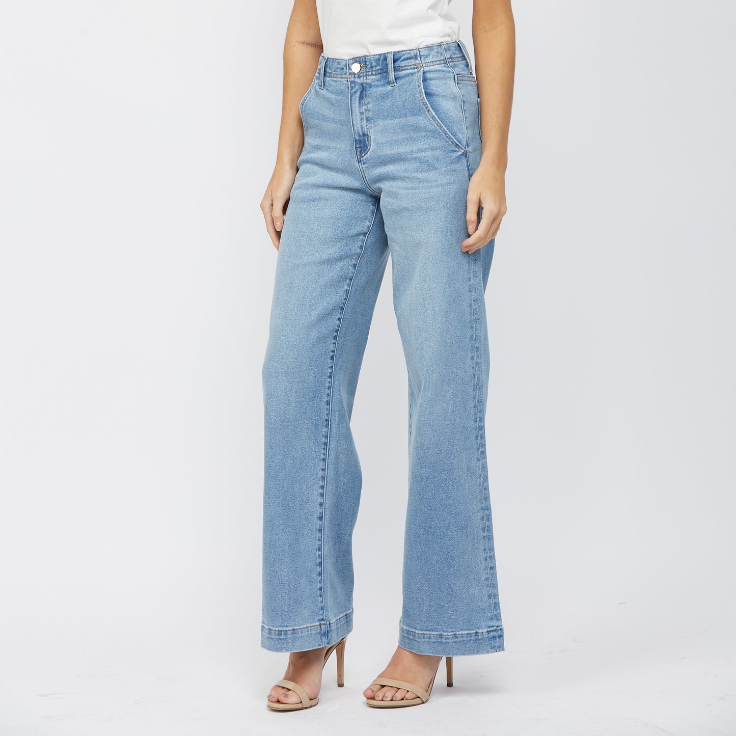 Septimus Super High Wide Leg Denim