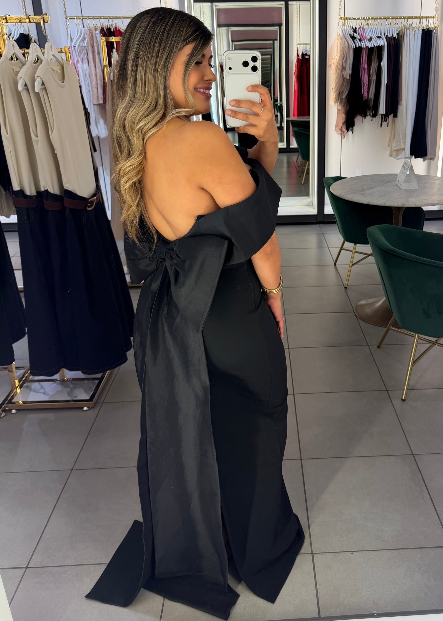 Sandra Bow Formal Dress-More colors