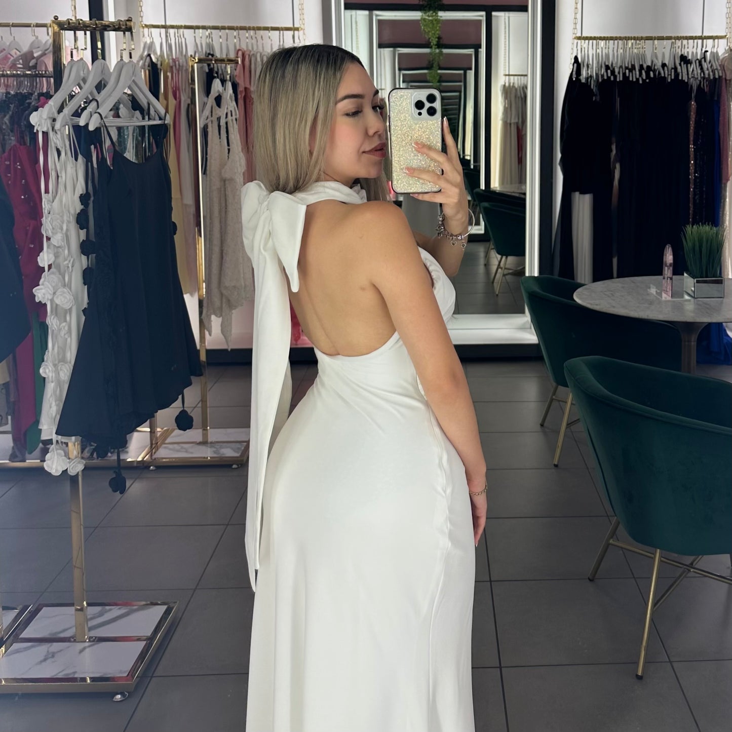 Flora Bow Dress- More Colors