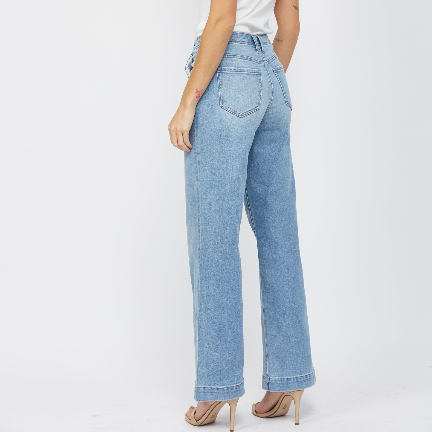 Septimus Super High Wide Leg Denim