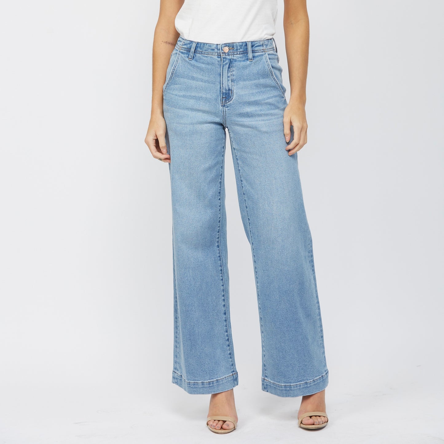 Septimus Super High Wide Leg Denim
