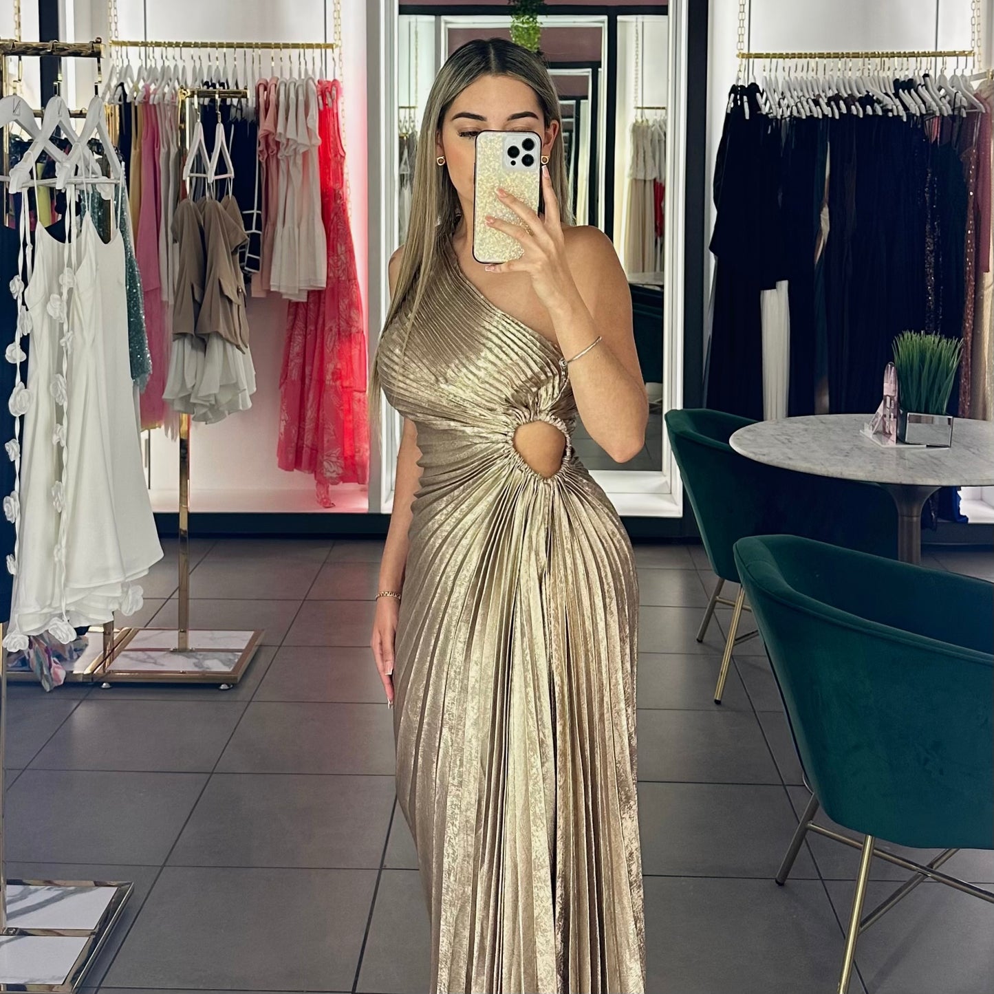Lydia Pleated Dress- More Colors