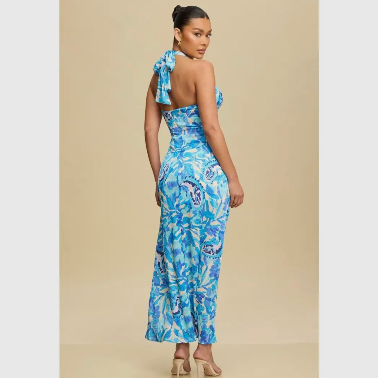 Sunkissed Dress-BL/MULTI