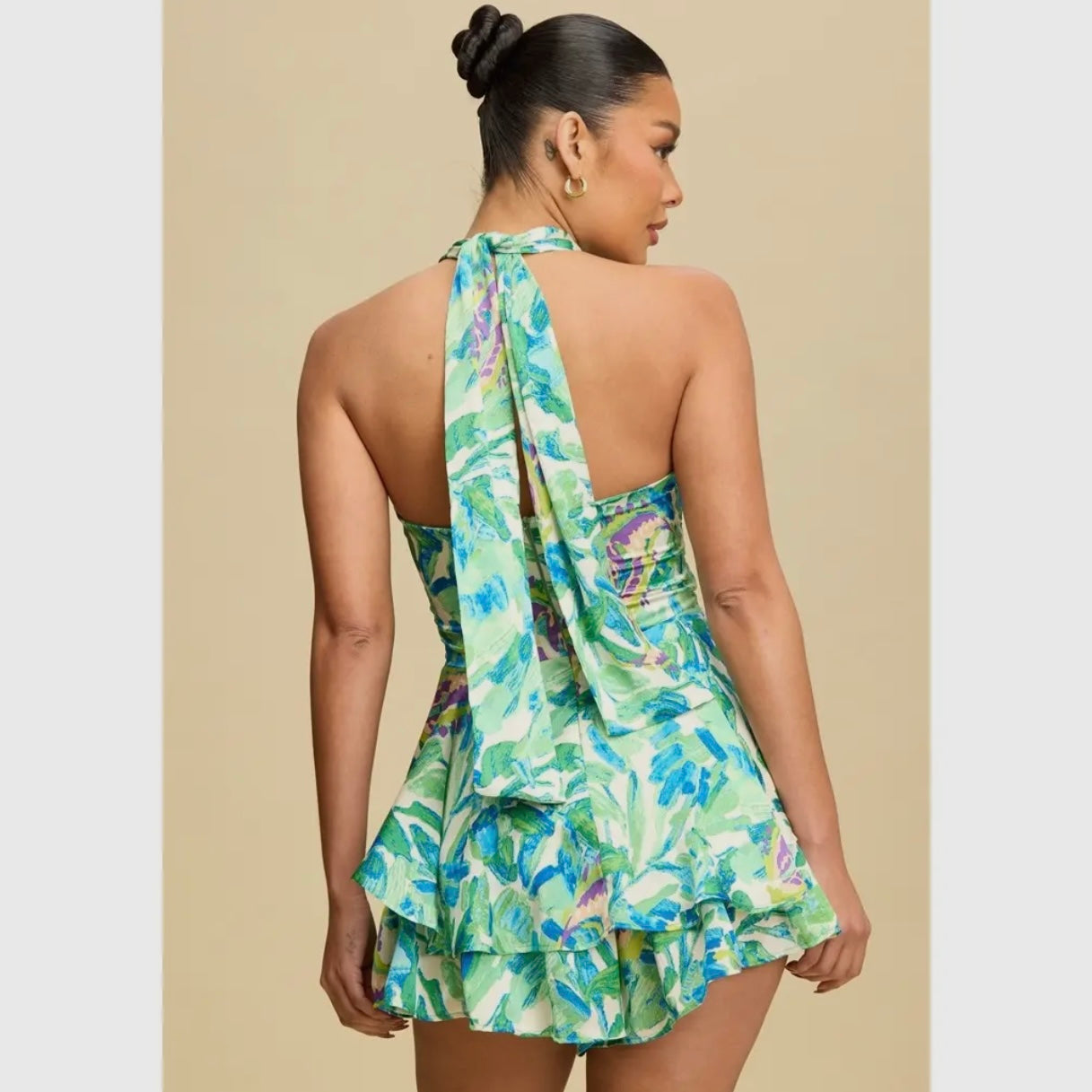 Tropical Romper-GR/MULTI