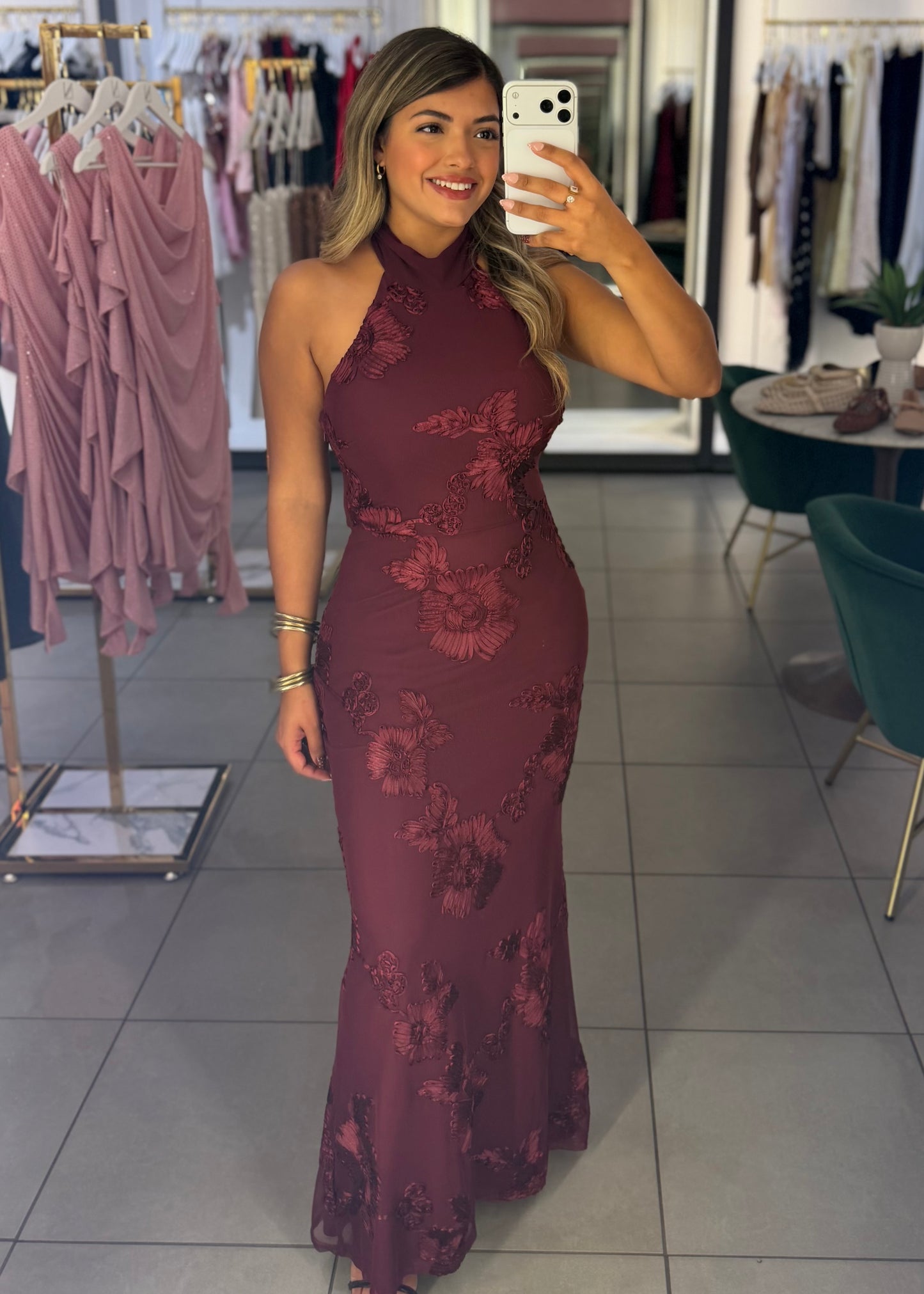 Midnight Floral Maxi