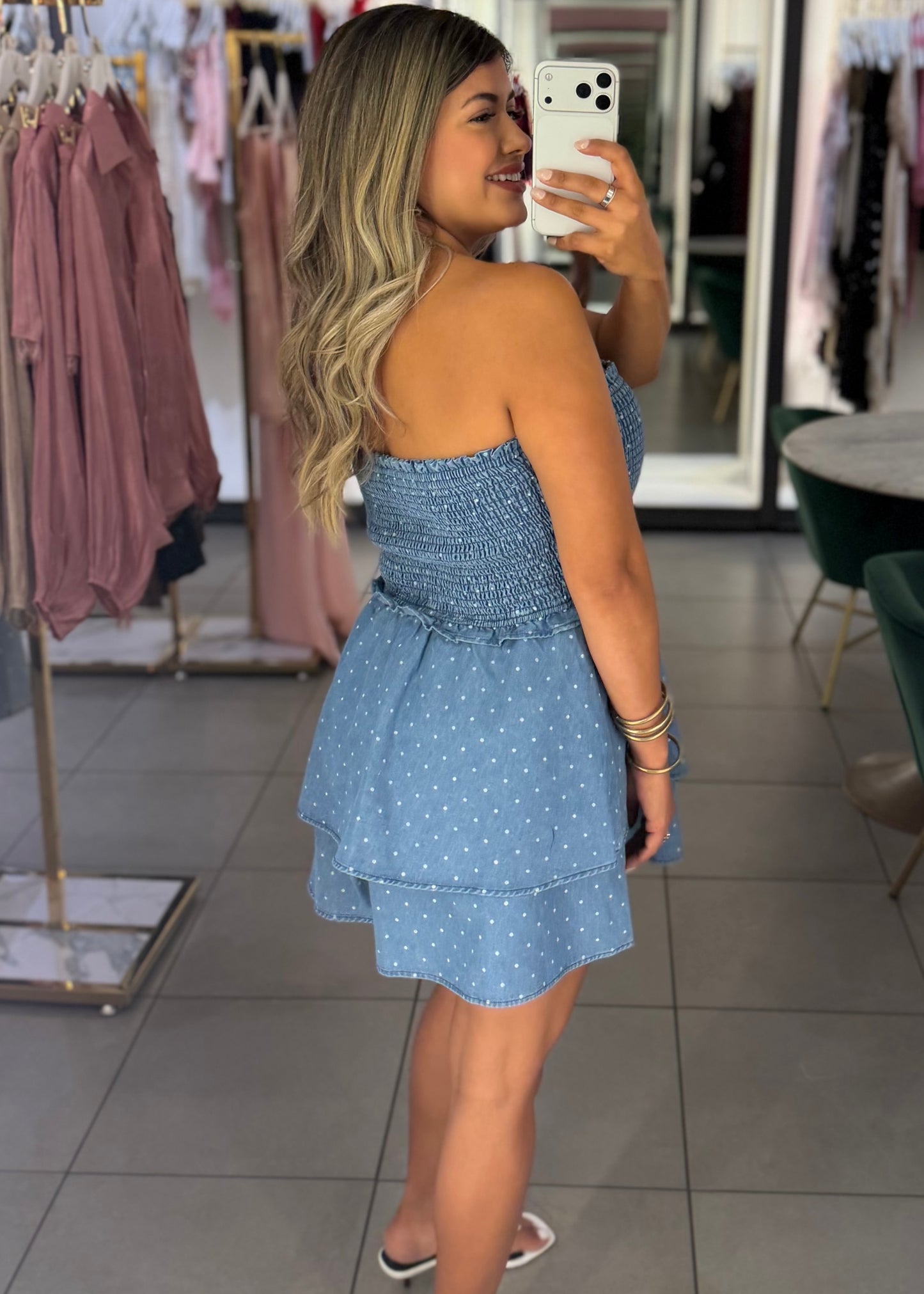 Kim Polkadot Romper