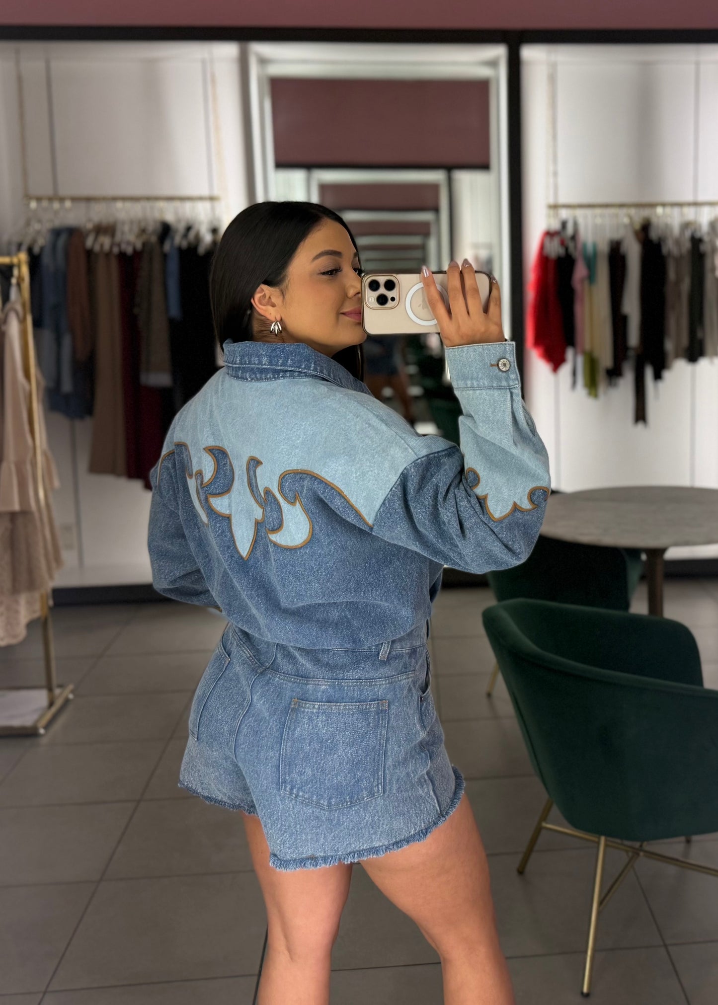 Kamila Western Romper