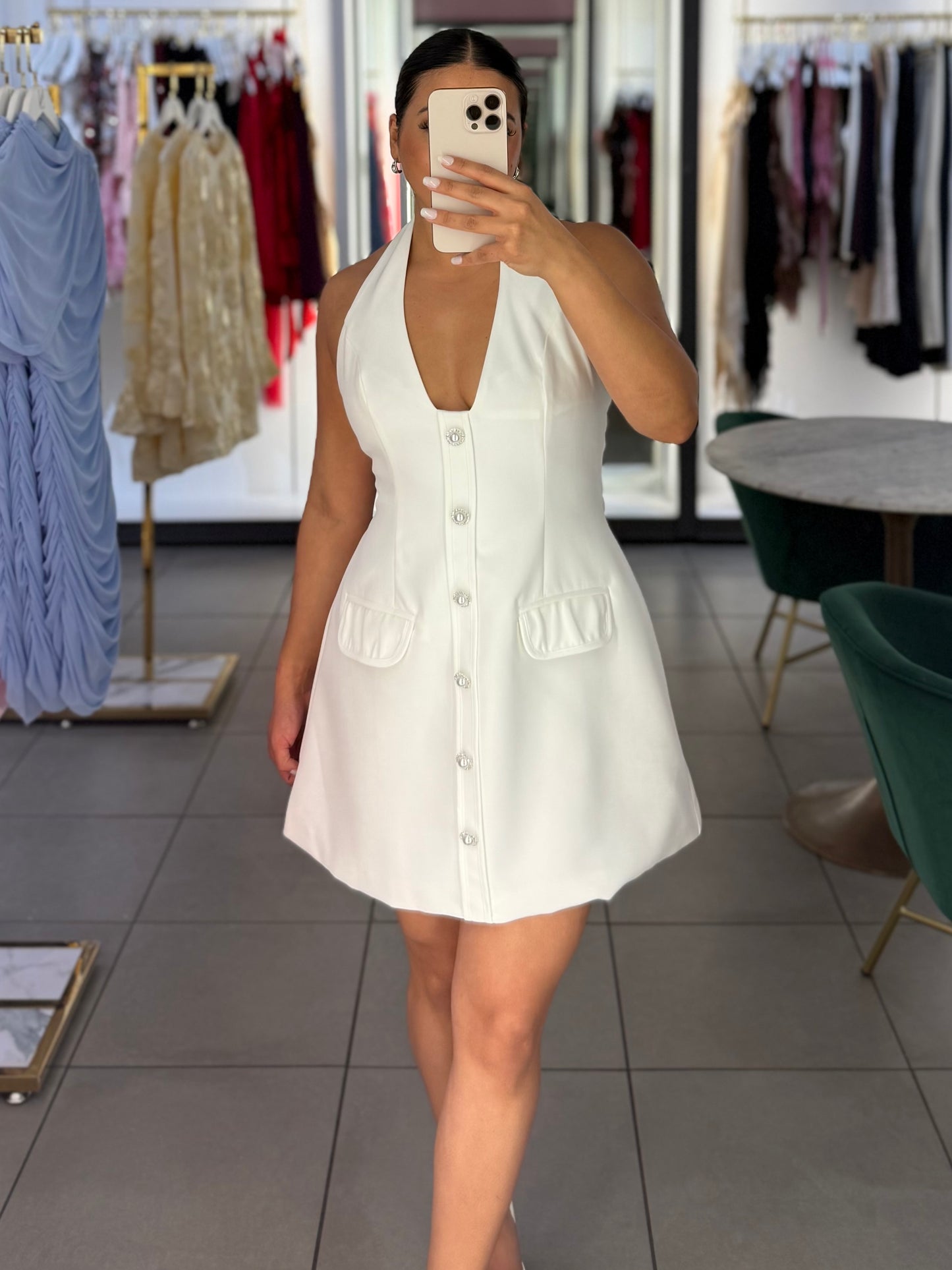 Ellise Halter Dress