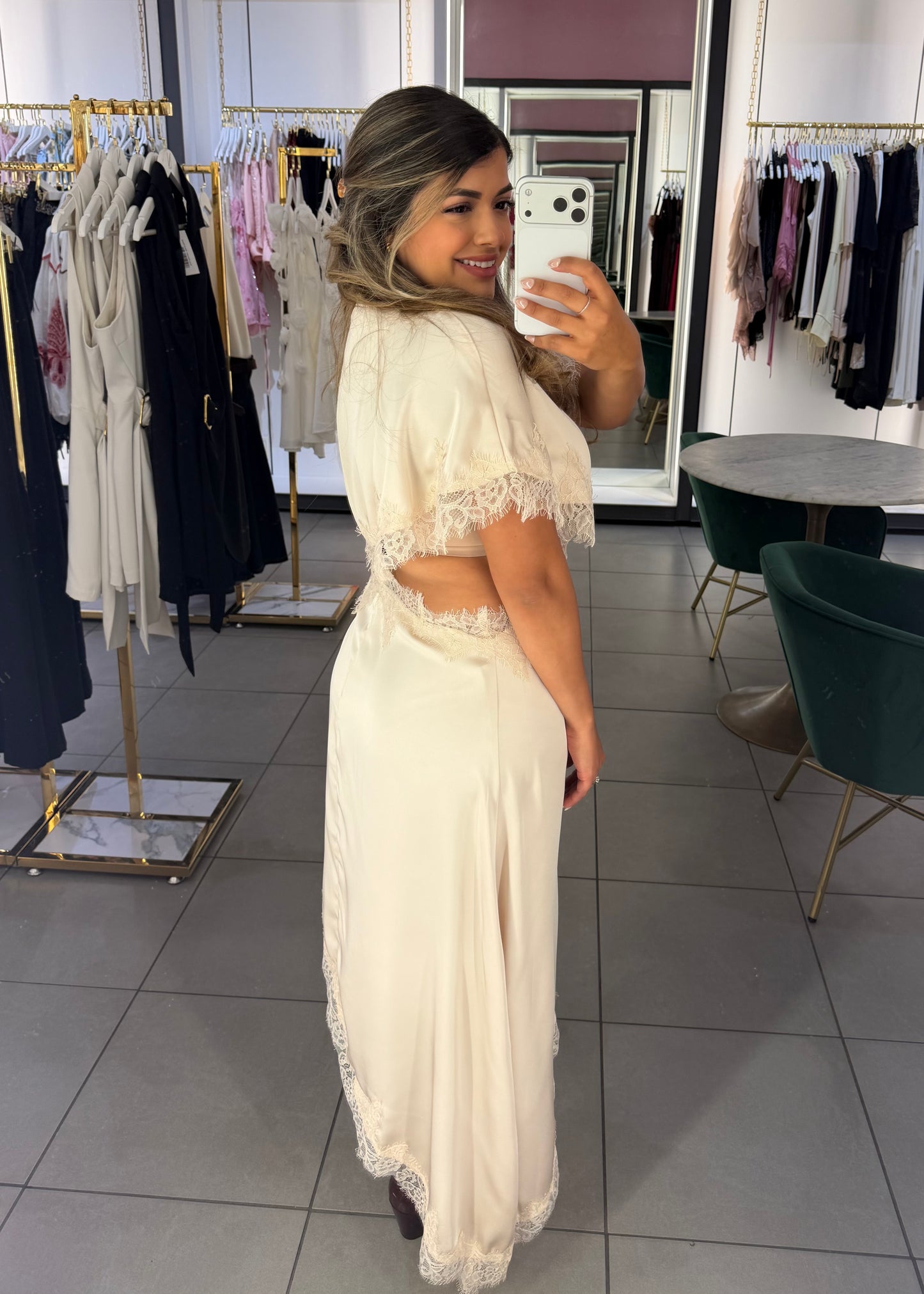 Ginny Satin Dress