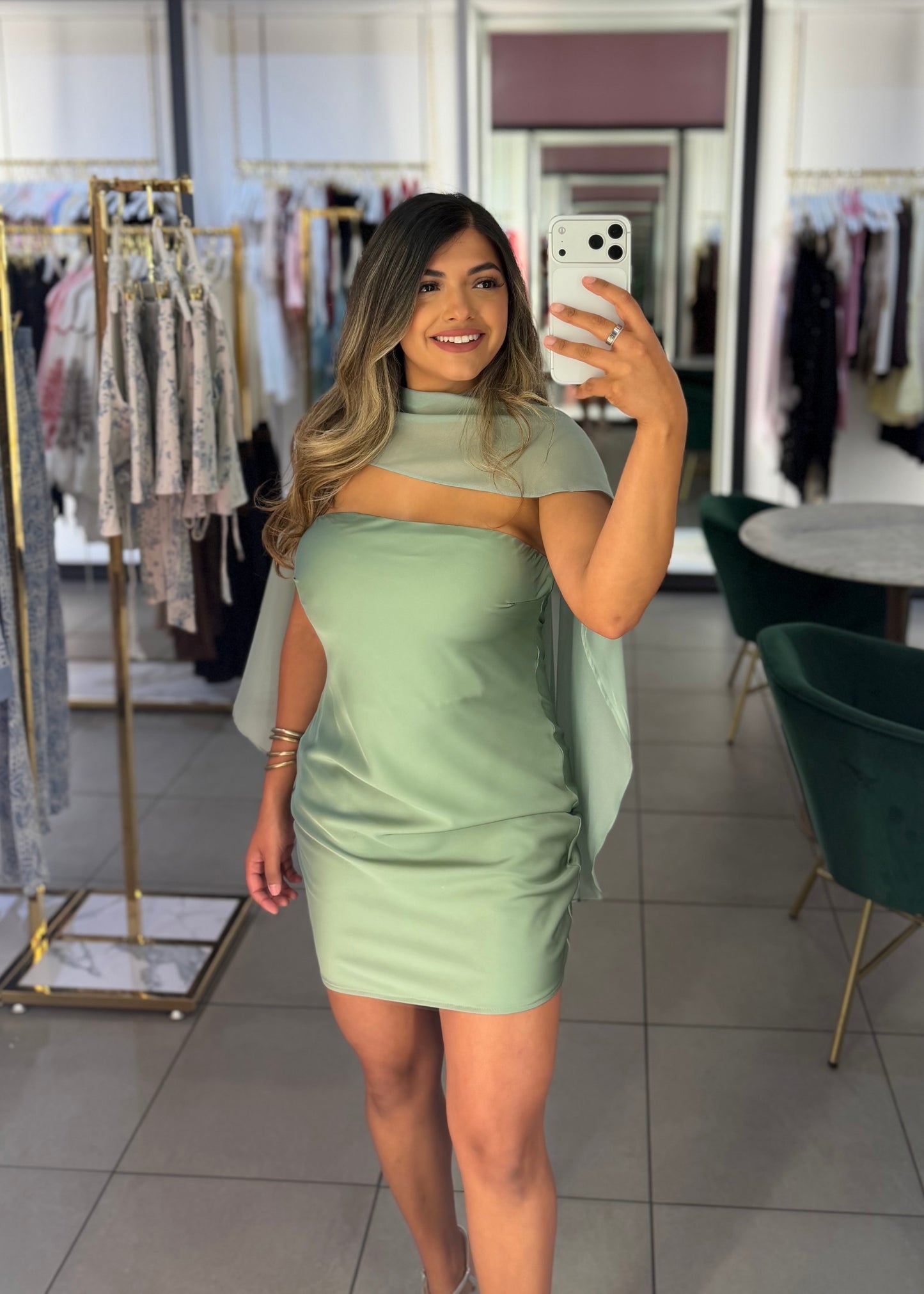 Melissa Cape Dress- More Colors