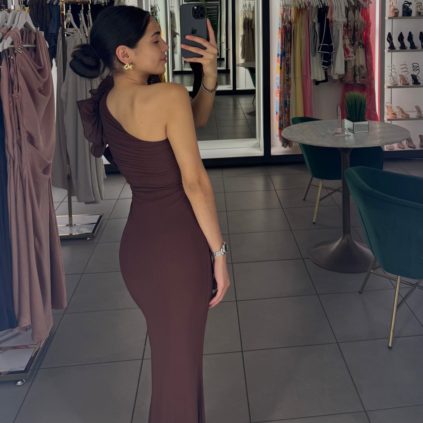 Oriana One Shoulder Dress