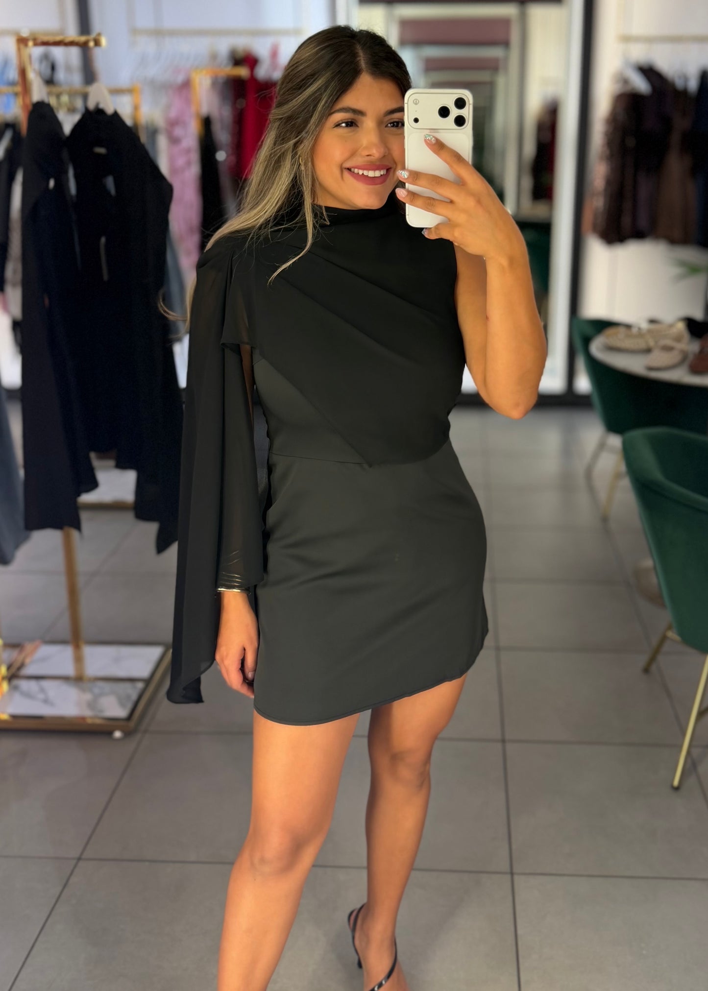 Estelle Cape Dress-More colors