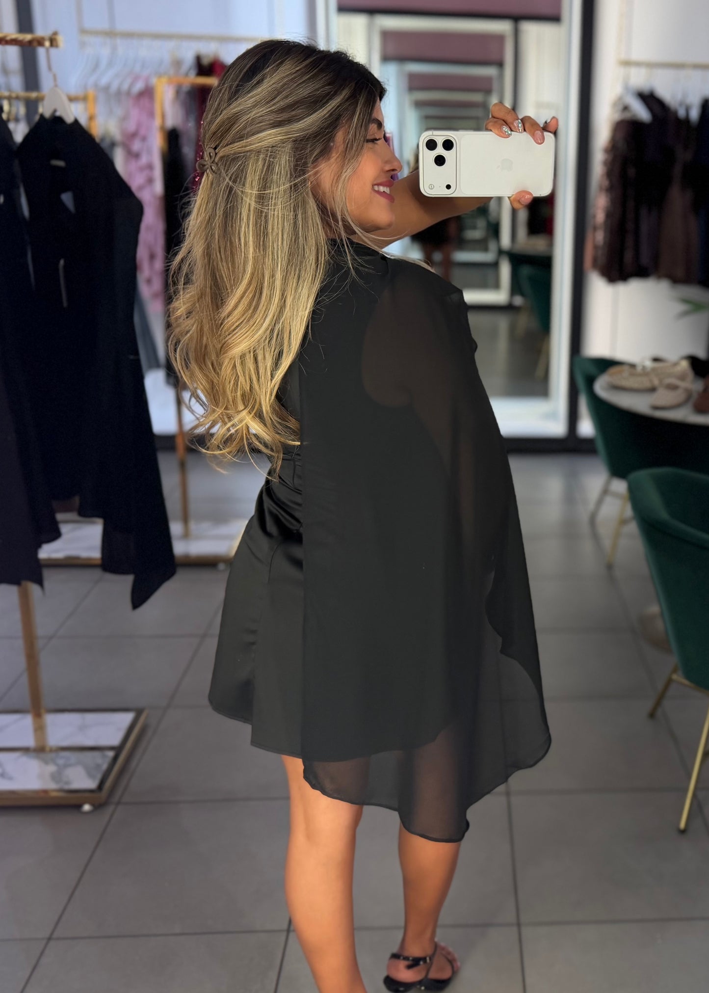 Estelle Cape Dress-More colors