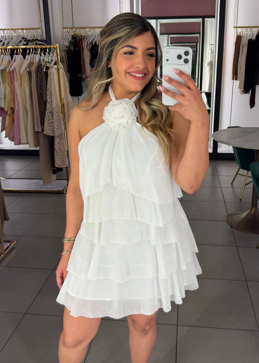 Olivia Ruffle Dress