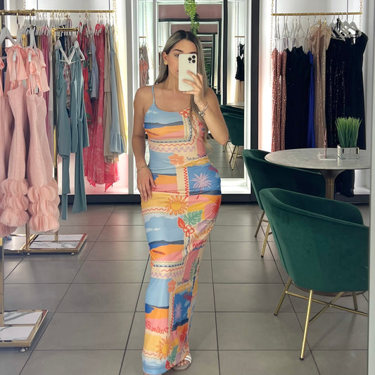 Coastal Maxi Dress-
