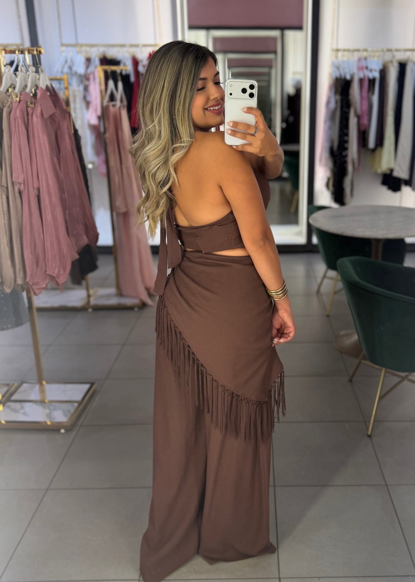Scarlette Fringe Pant Set