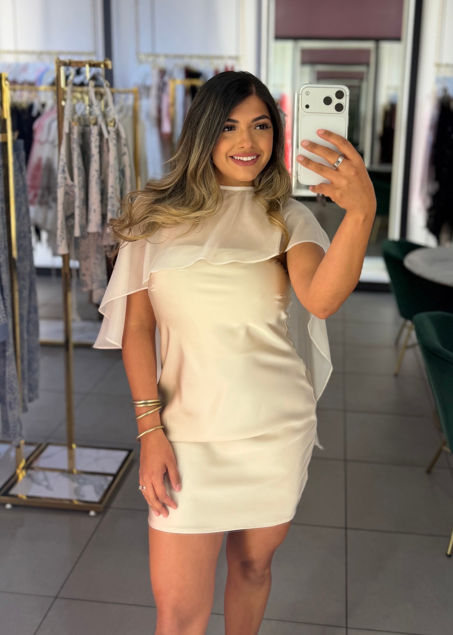 Melissa Cape Dress- More Colors