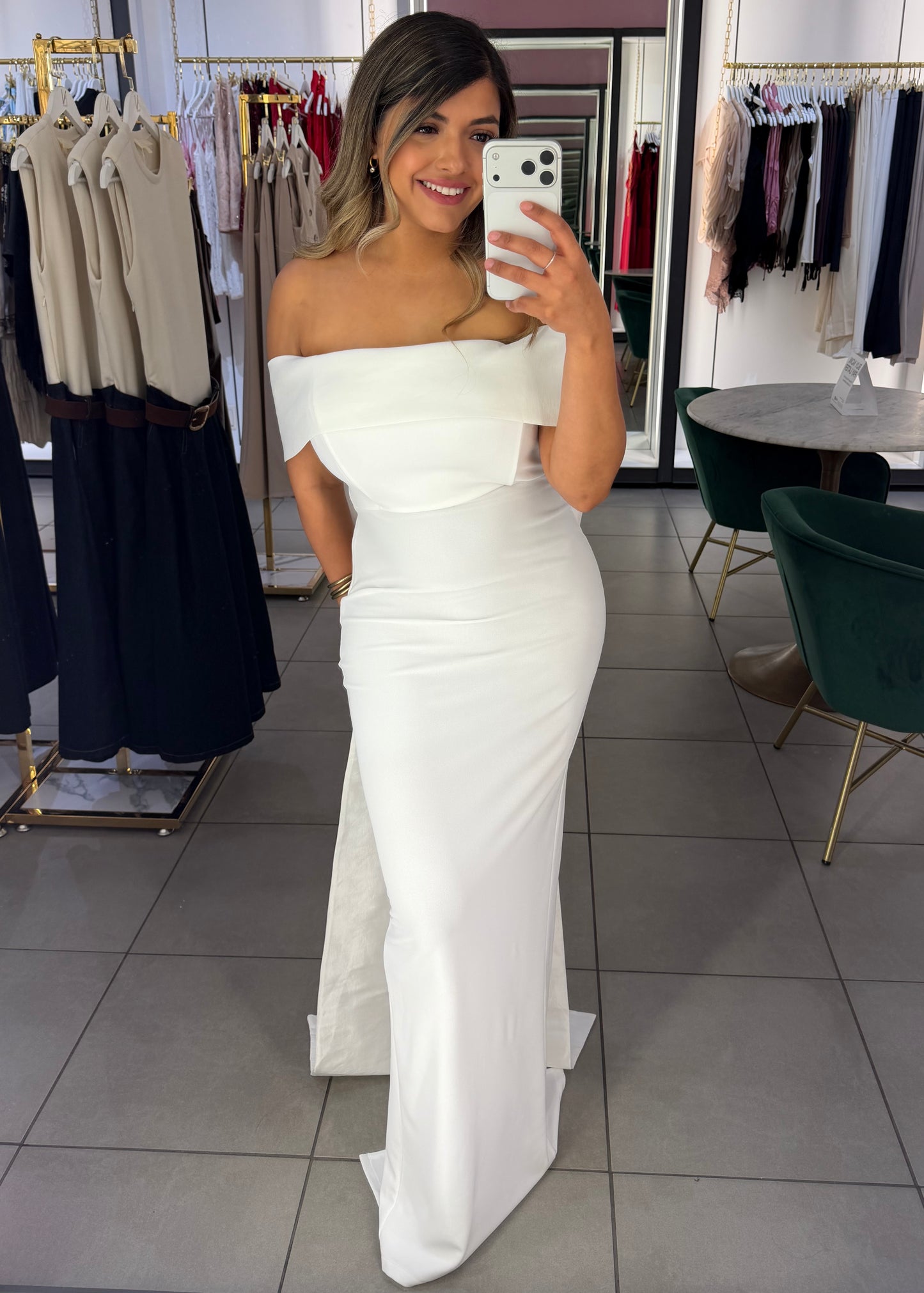 Sandra Bow Formal Dress-More colors