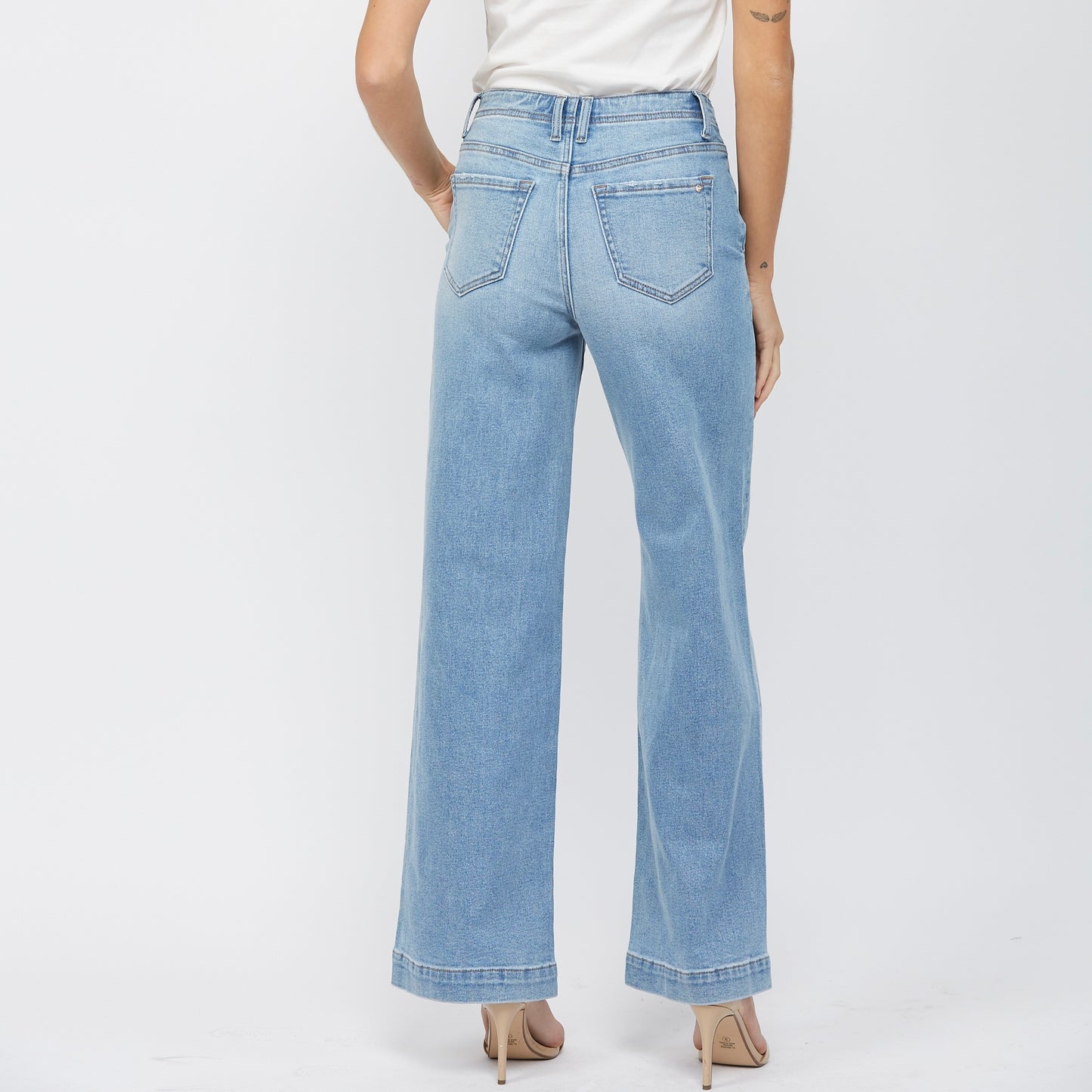 Septimus Super High Wide Leg Denim