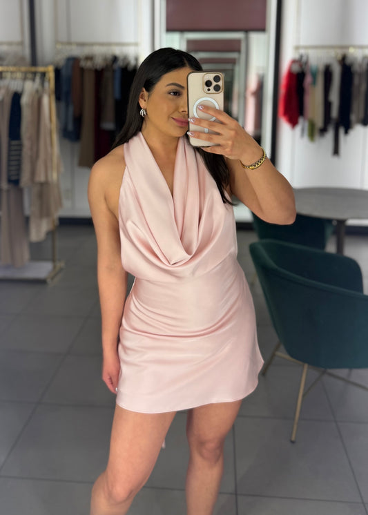 Elsie Halter Mini Dress