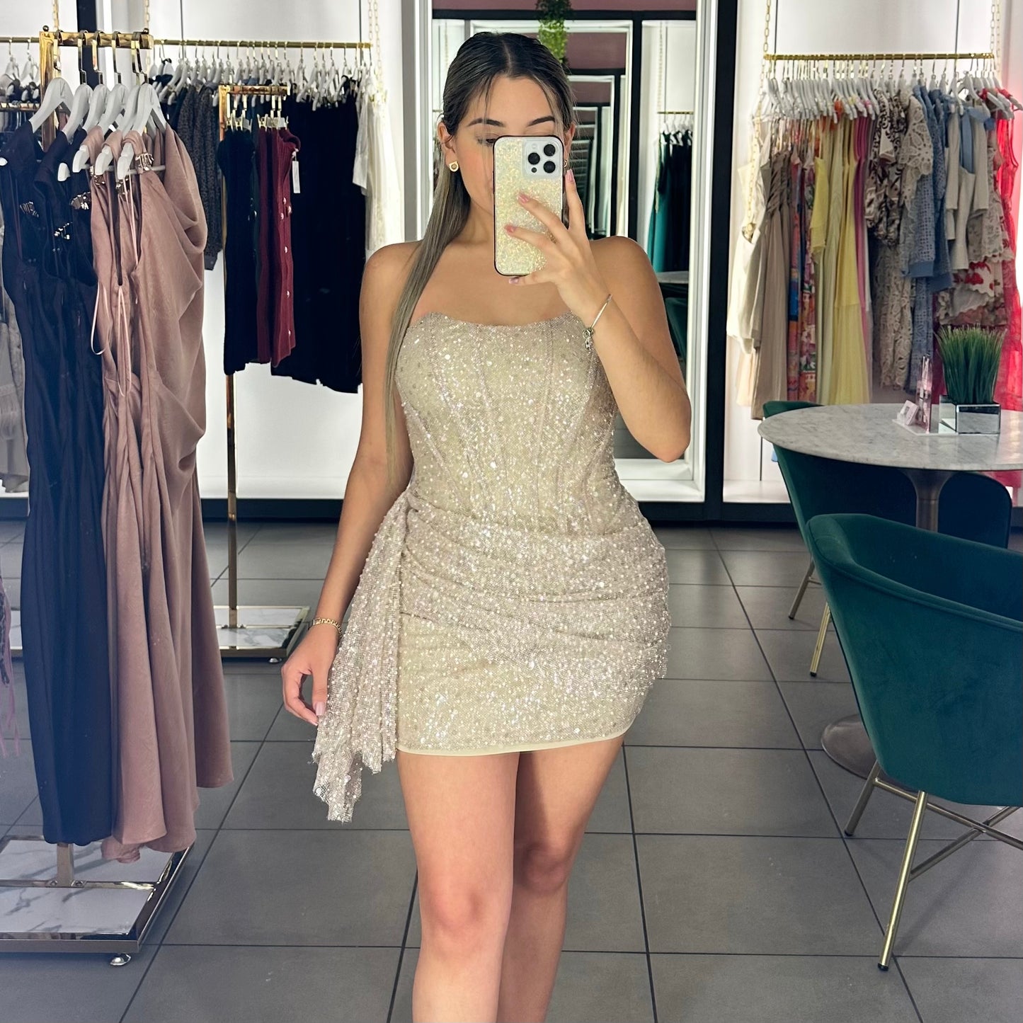 Libra Sequin Dress-More colors