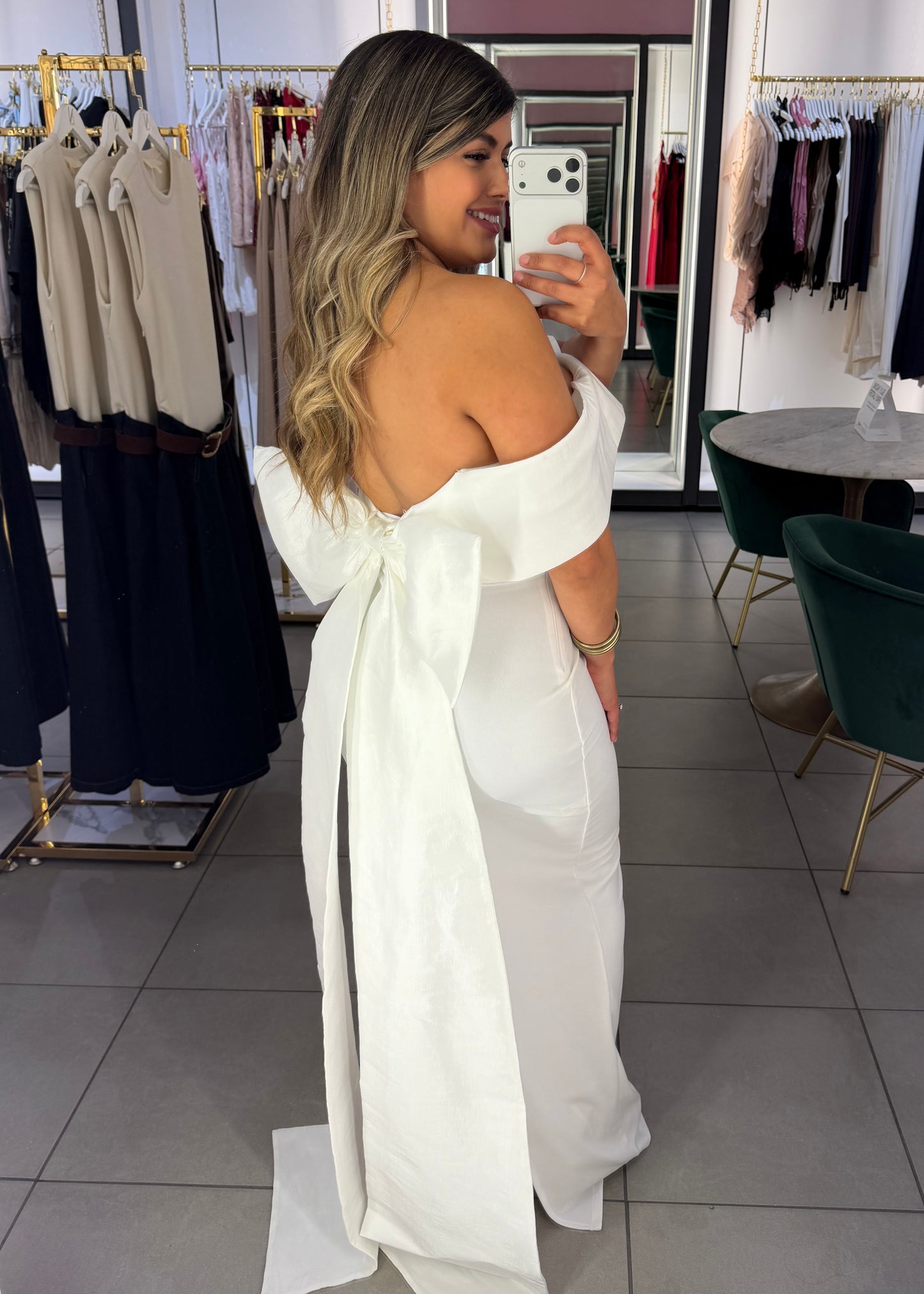 Sandra Bow Formal Dress-More colors