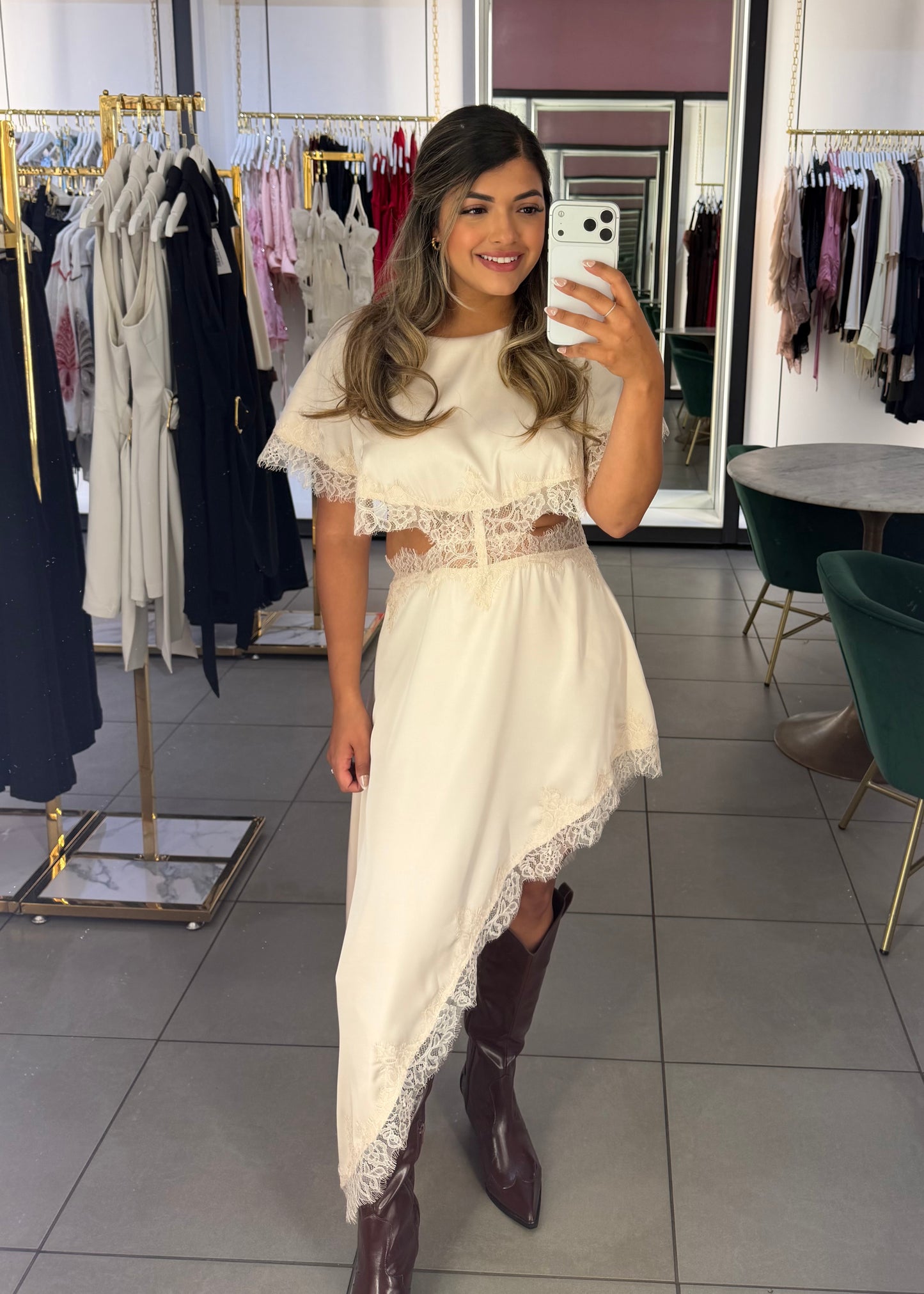Ginny Satin Dress