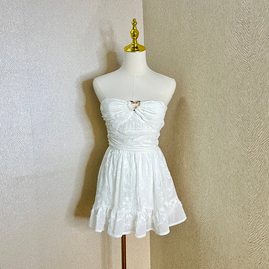 Blooming Dress-White