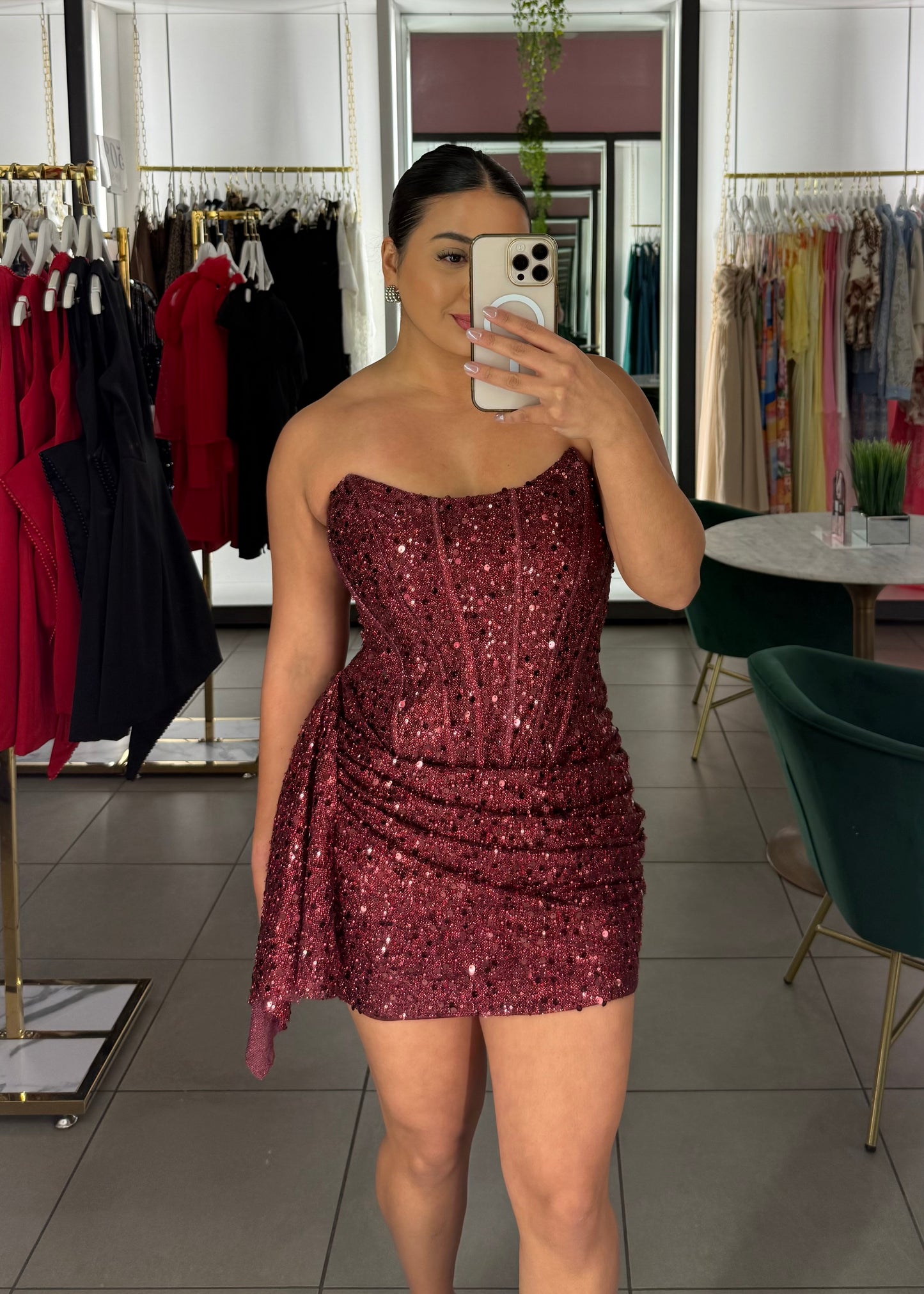 Scorpio Sequin Dress-More Colors
