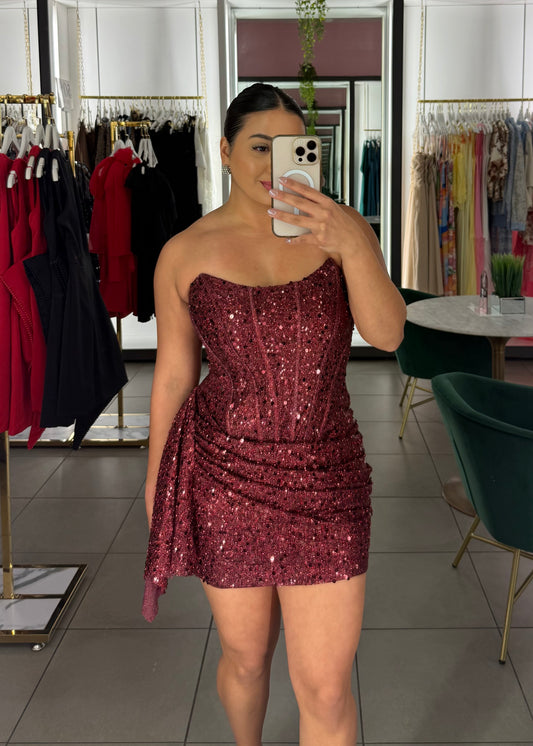 Scorpio Sequin Dress-More Colors