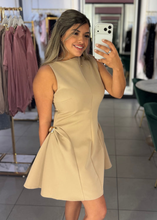 Farah Sculpted Dress