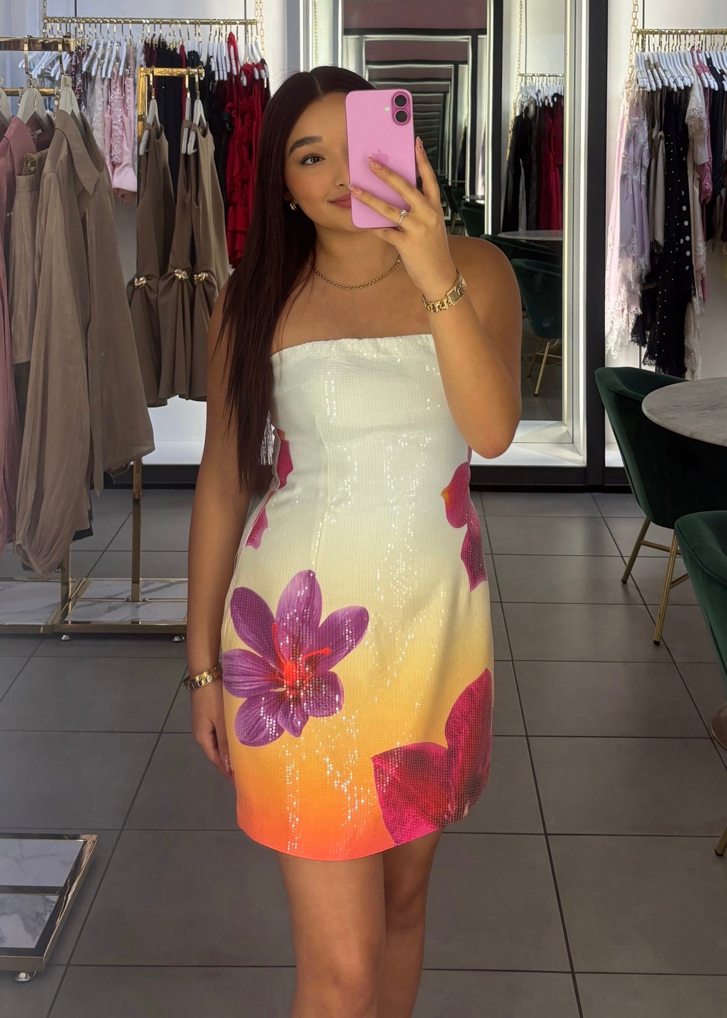 Golden Hour Sequin Dress