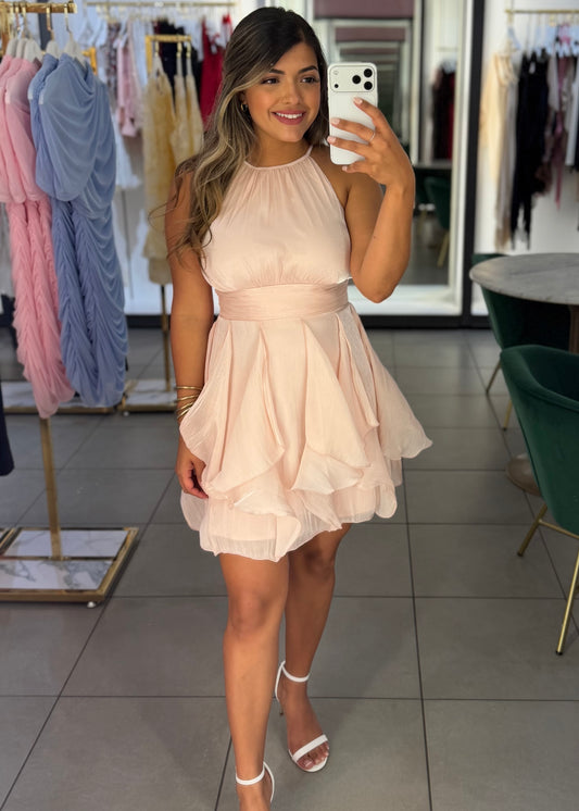 Layla Ruffle Mini Dress