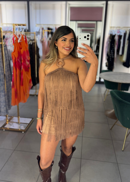 Olivia Fringe Skirt Set