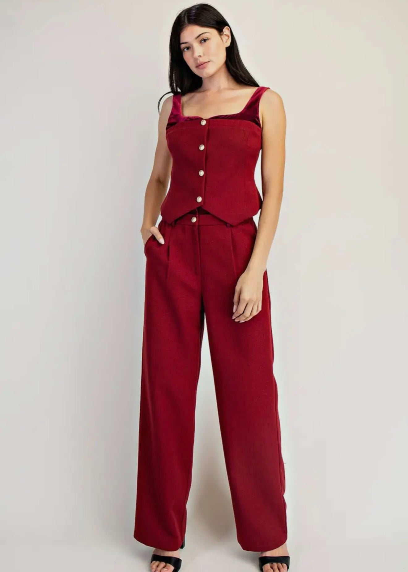 Mrs. Clause Tweed Set