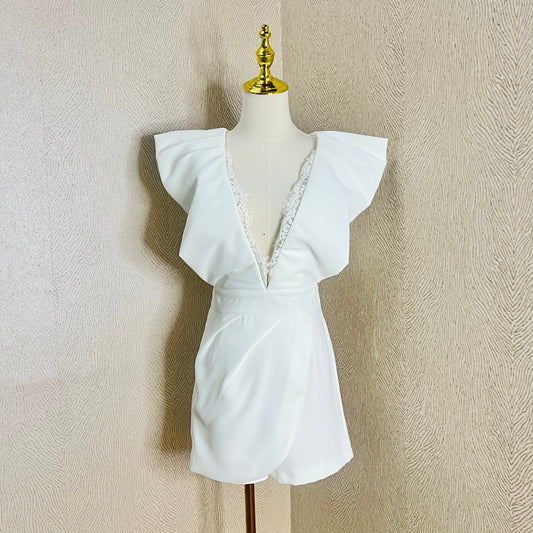 Marlene Romper-WHITE