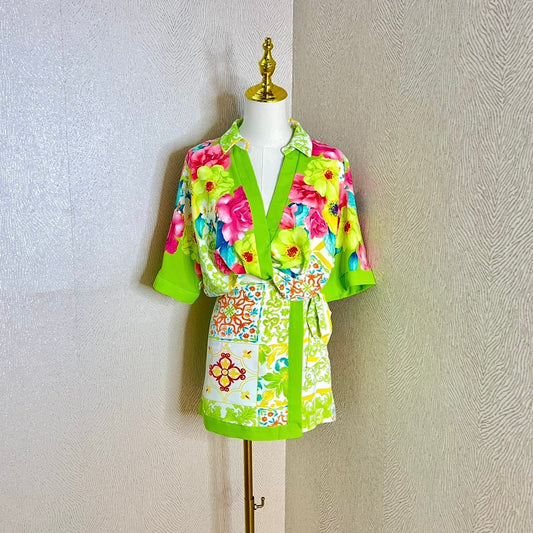 Hailey Floral Short Set-