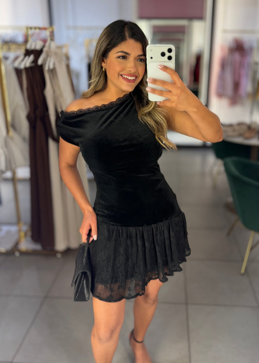 Velvet nights dress